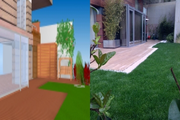 Bahçe peyzaj projelendirme bitkilendirme